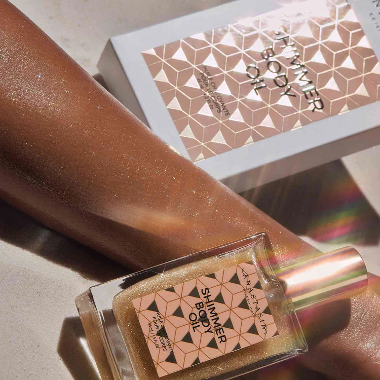 Anastasia Shimmer Body Oil Gold- 45ML