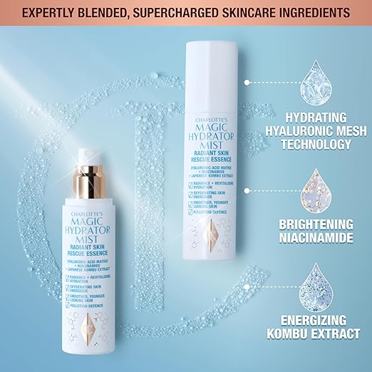 Charlotte Tilbury Magic Hydrator Face Mist - Hydrating Facial Spray for an Instant Dewy Glow