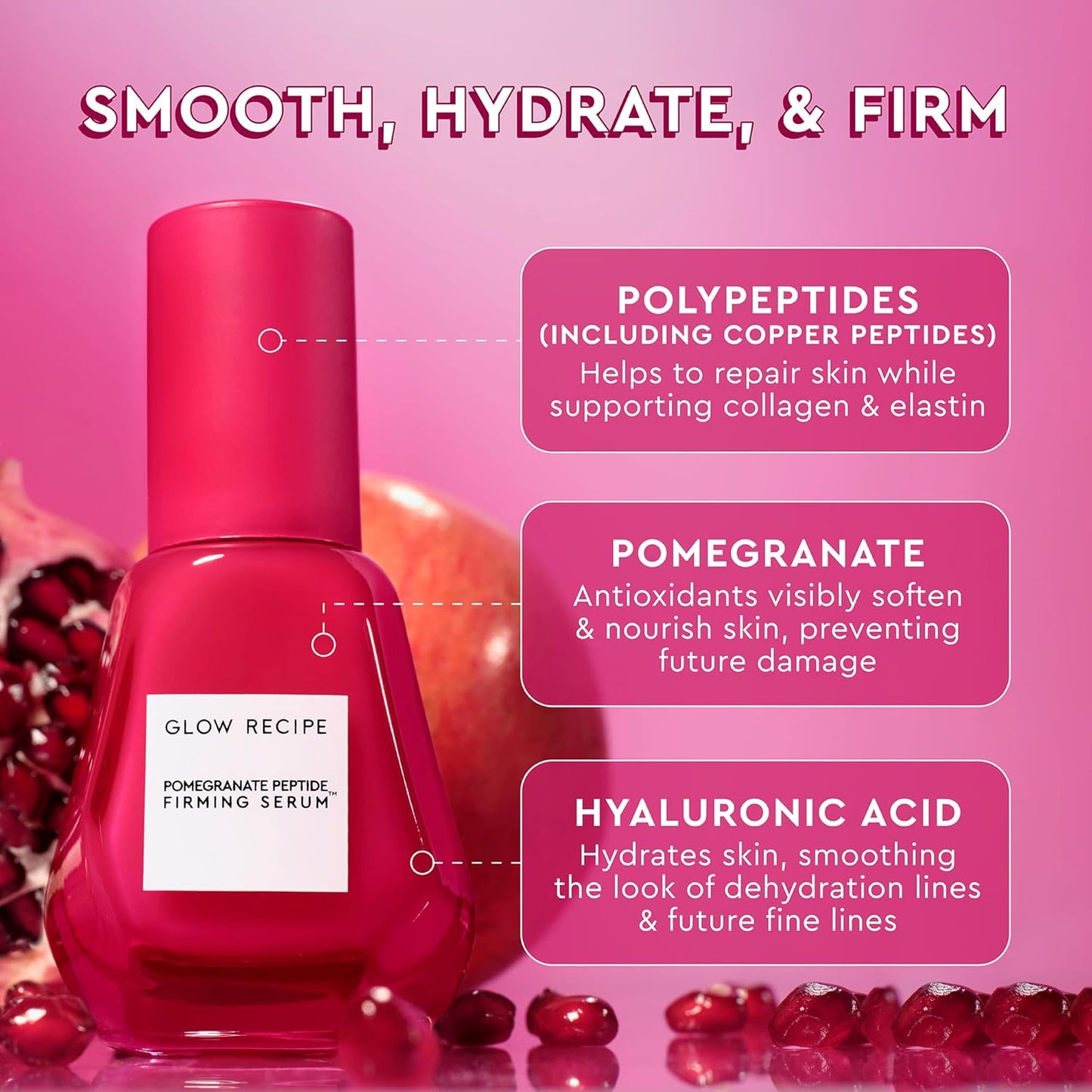 Glow Recipe Pomegranate Peptide Firming