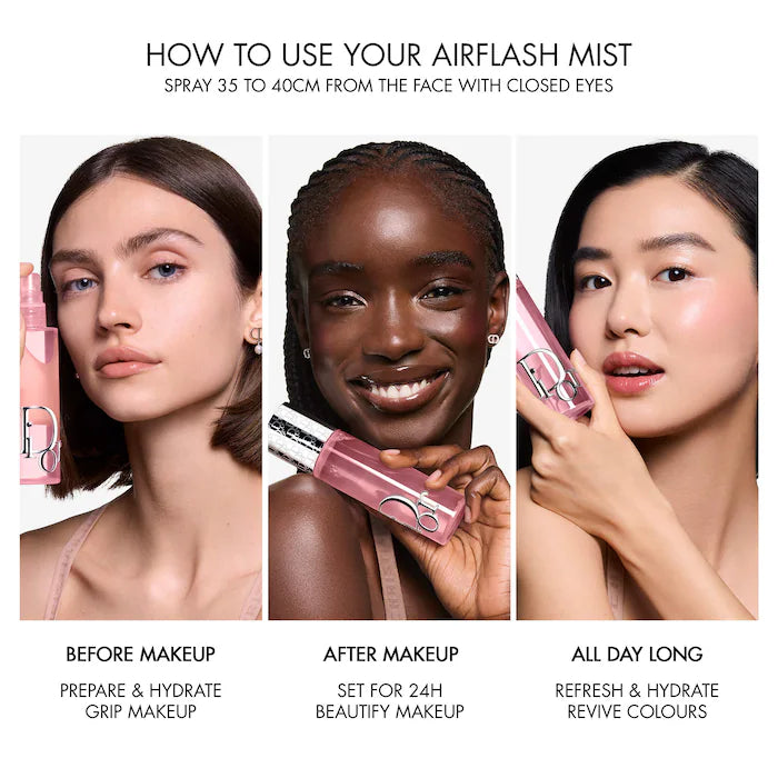 DIOR
Backstage Airflash Mist Makeup Setting Spray