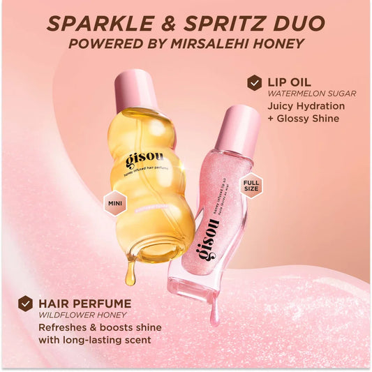 Gisou Sparkle & Spritz Set