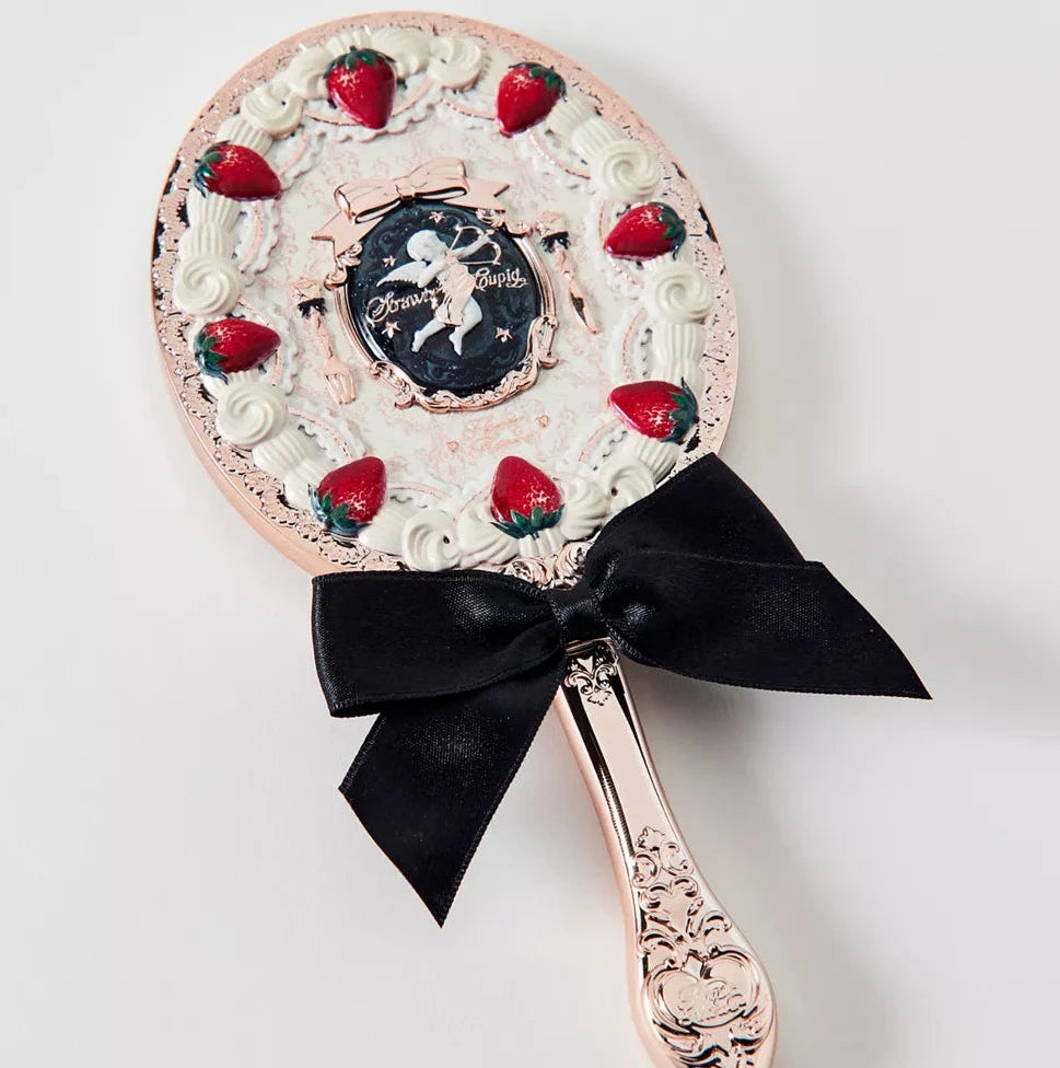 Flower Knows Strawberry Cupid Handheld Mirror – luxe cosmetiques