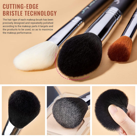 Jessup Makeup Brushes T-133 Set Professional 27 pcs