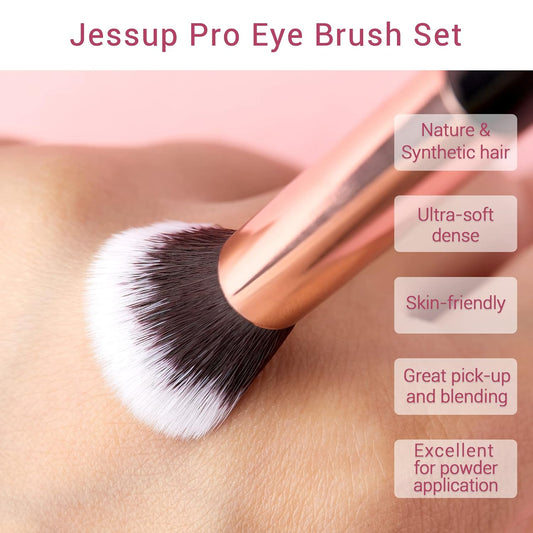 Jessup Makeup Brushes T-157 Set Professional 15 pcs
