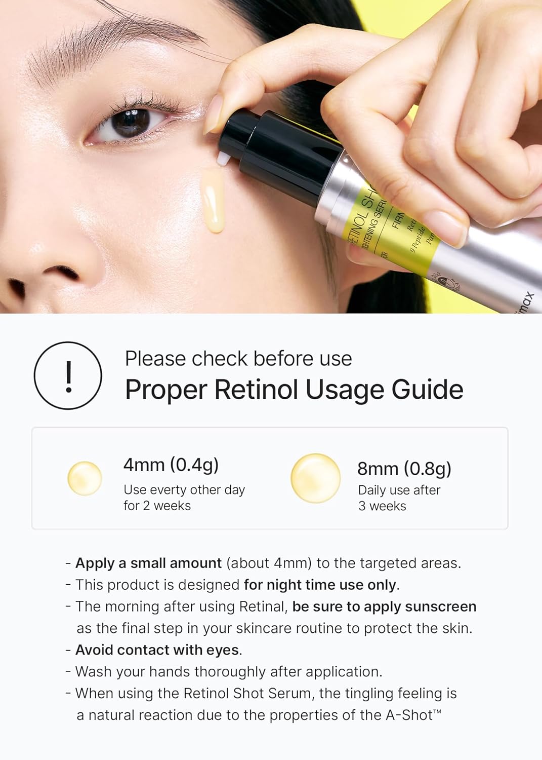 celimax The Vita A Retinol Shot Tightening Serum