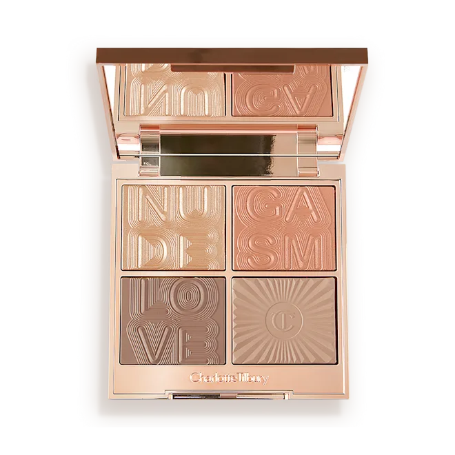 charlotte tilbury nudegasm face palette