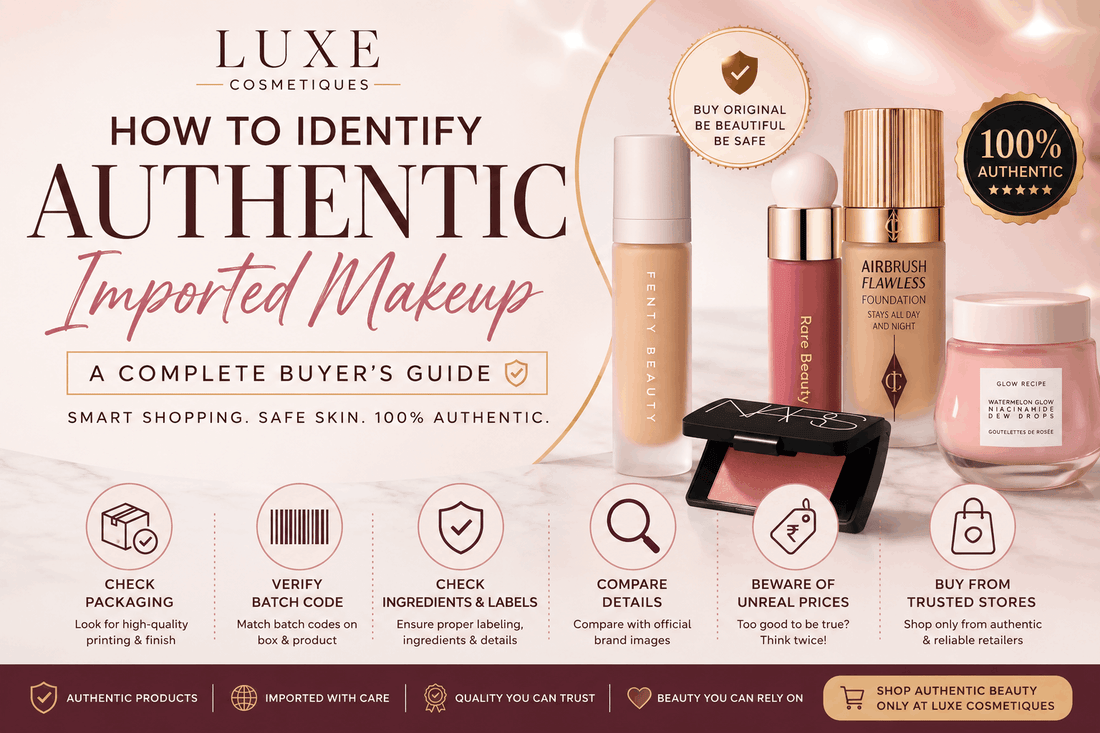 How to Identify Authentic Imported Makeup: A Complete Buyer's Guide