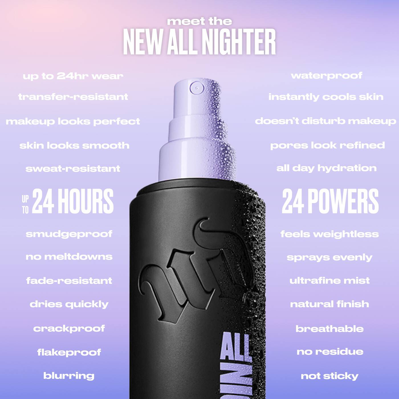 Urban Decay a Nighter Setting spray 118ML