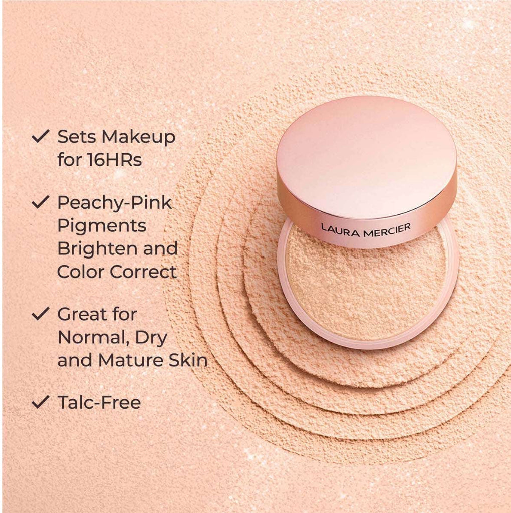 LAURA MERCIERTRANSLUCENT LOOSE SETTING POWDER ROSE TONE-UP 29G