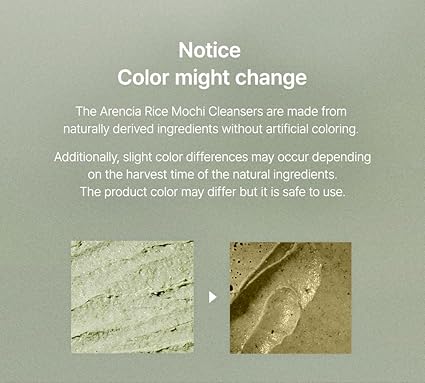 Arencia Fresh Green rice mochi Cleanser 4.2 OZ