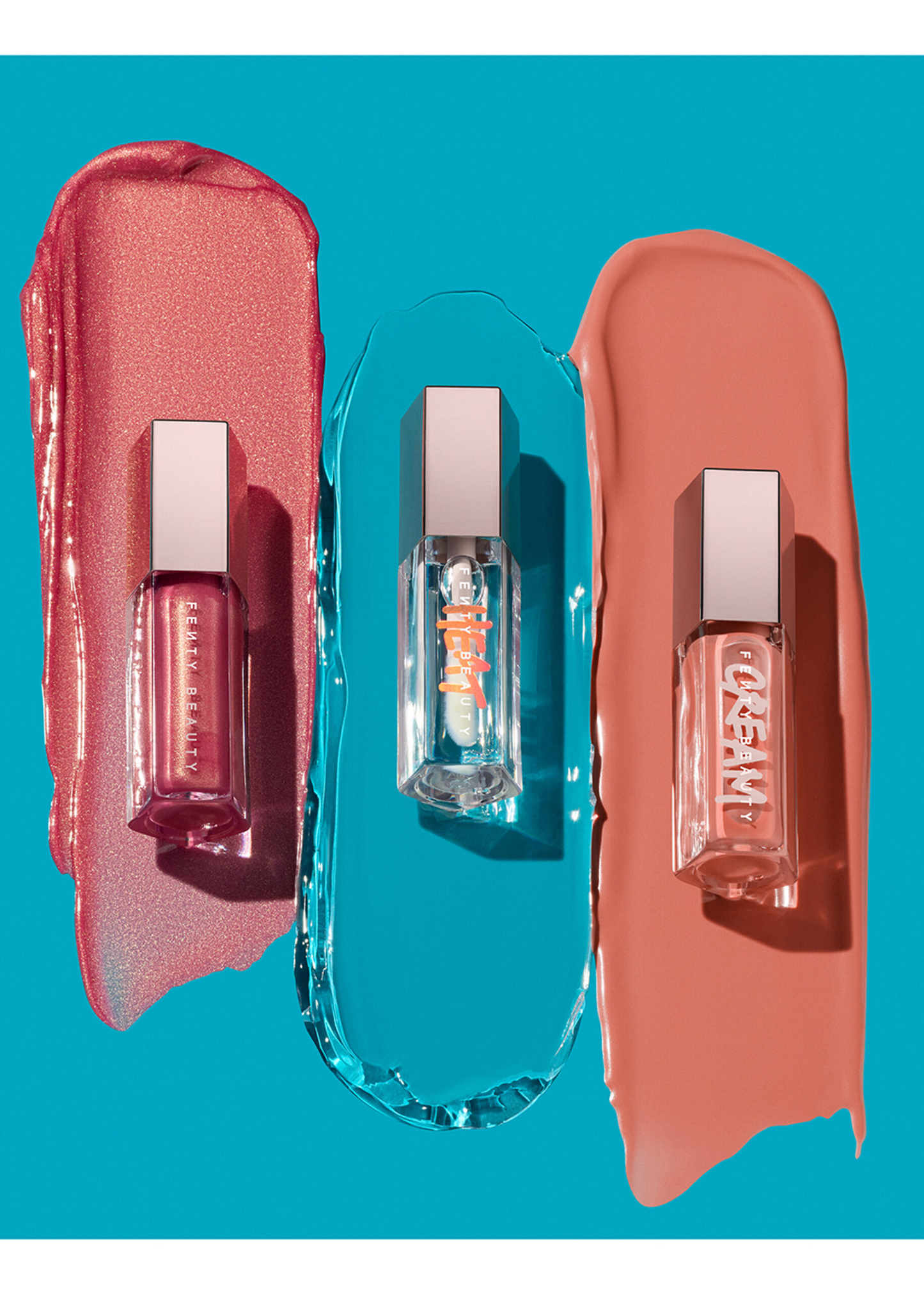 Fenty Beauty Glossy Posse (Fullsize)Gloss Bomb-Trio Set