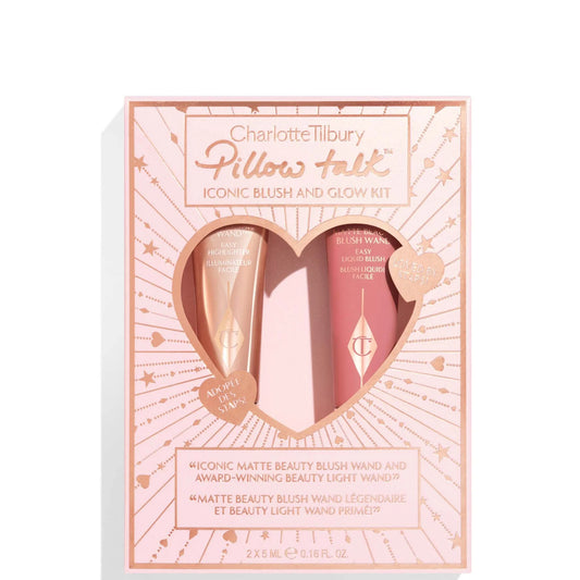 Charlotte tilbury blush and hlow highlighter and blush
