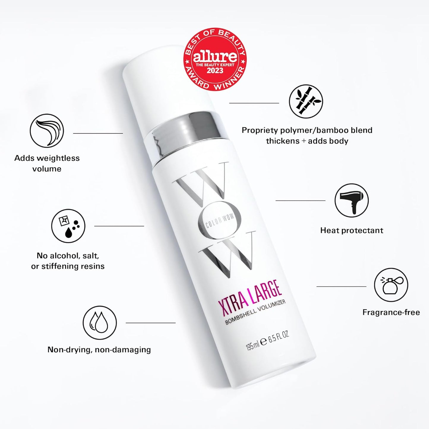 COLOR WOW Xtra Large Bombshell Volumizer 195ML