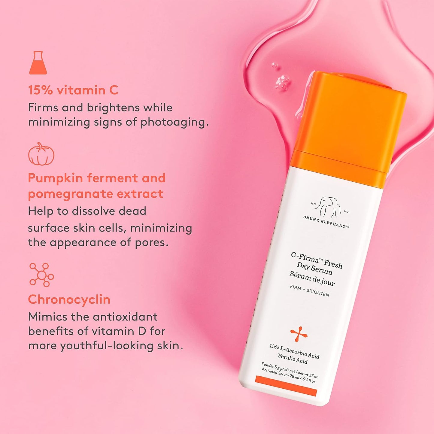 DRUNK ELEPHANT C-Firma Day Serum 1Oz