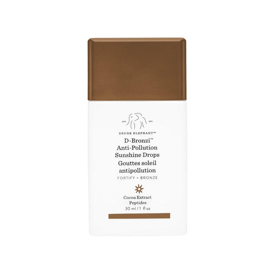 Drunk Elephant D-Bronzi Antipollution Sunshine Serum. Replenishing Face and Body Bronzing Serum