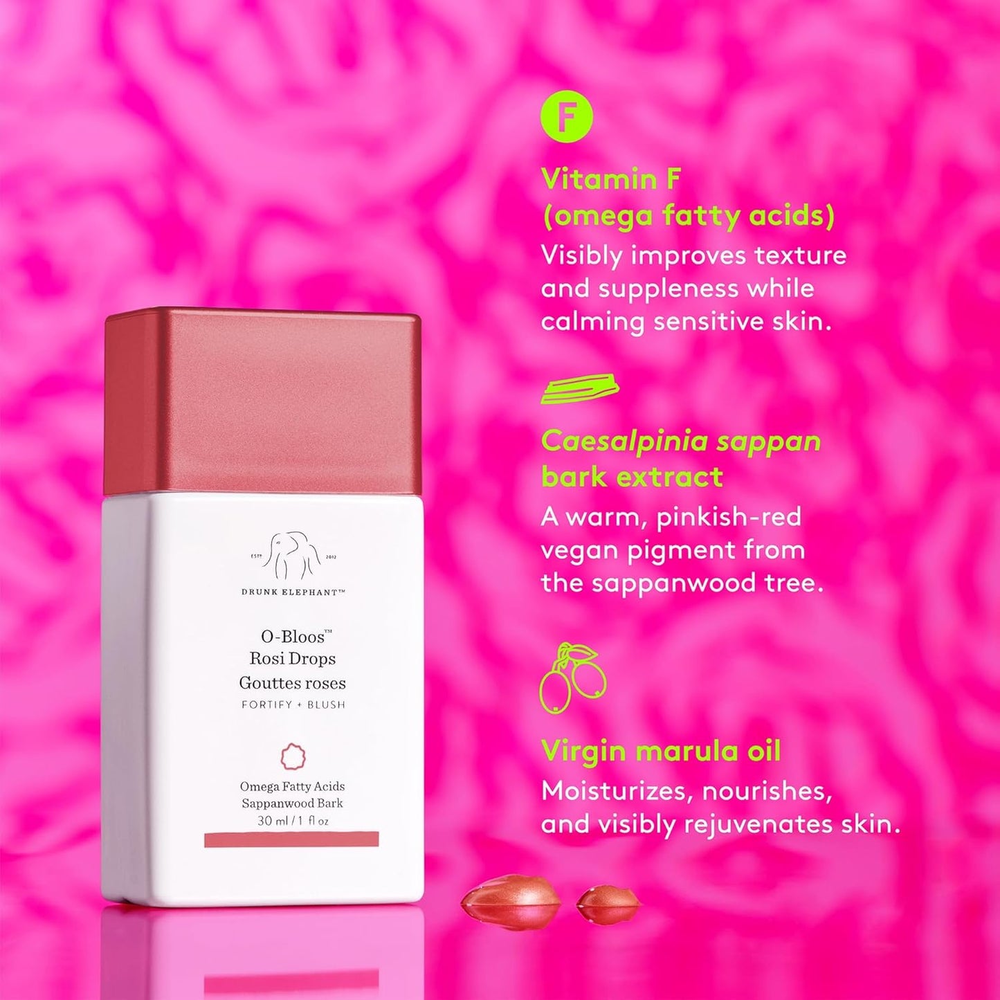 Drunk Elephant O-Bloo Rosi Drops