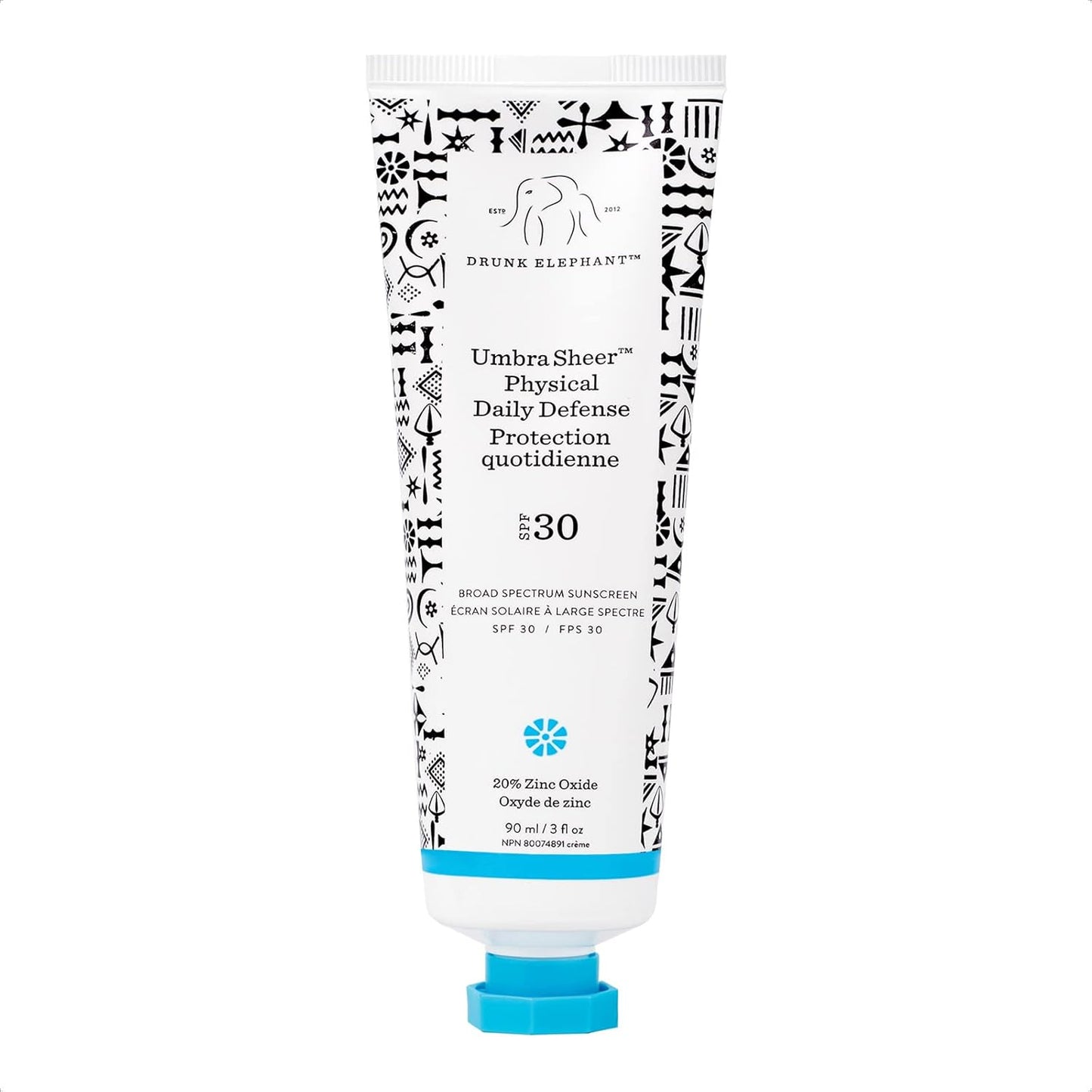Drunk+Elephant SPF 30 Umbra Sheer Physical Defense Sunscreen