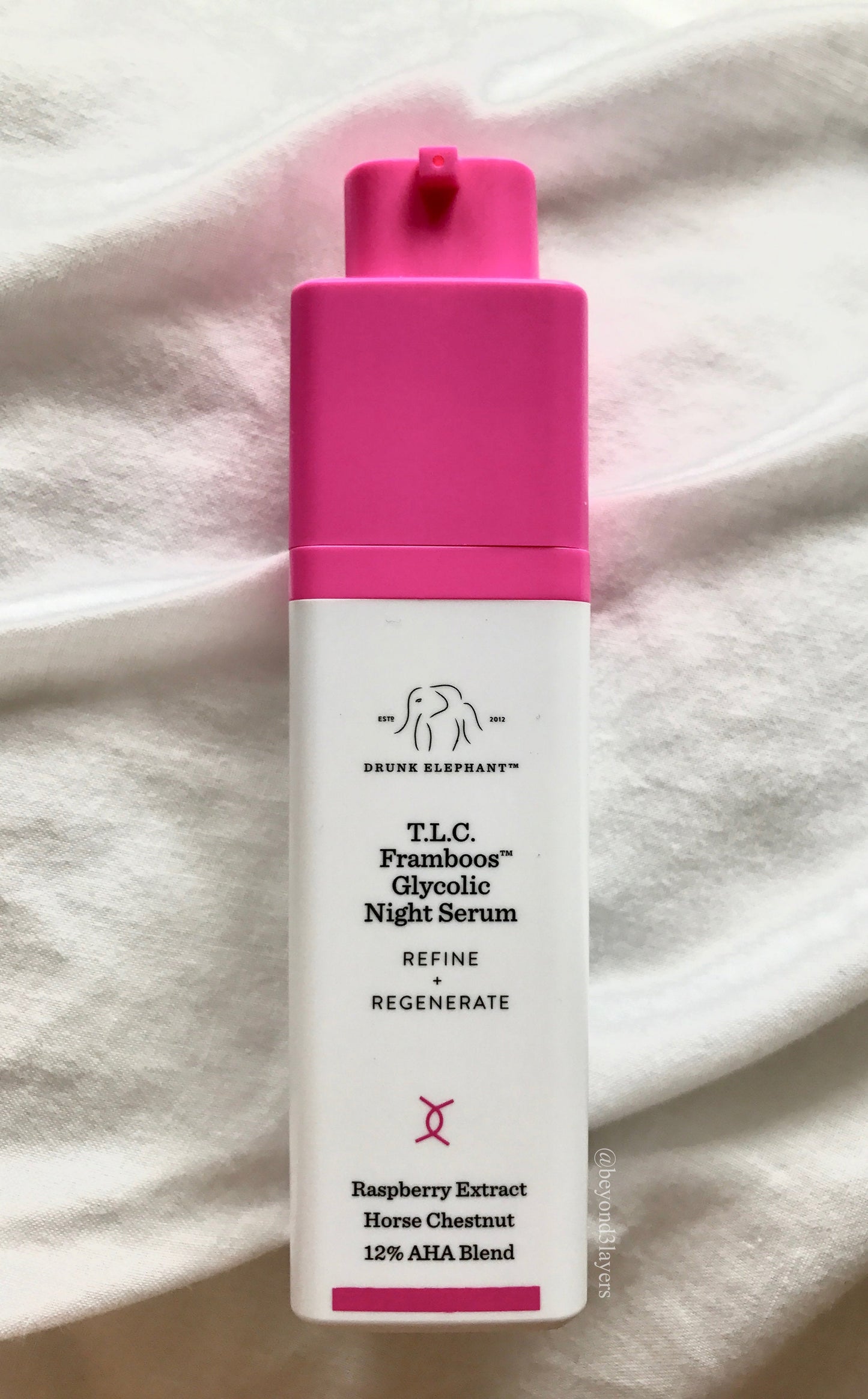 Drunk Elephant T.L.C. Framboos Glycolic Serum - Exfoliating AHA Serum - Clean Clinical Skincare