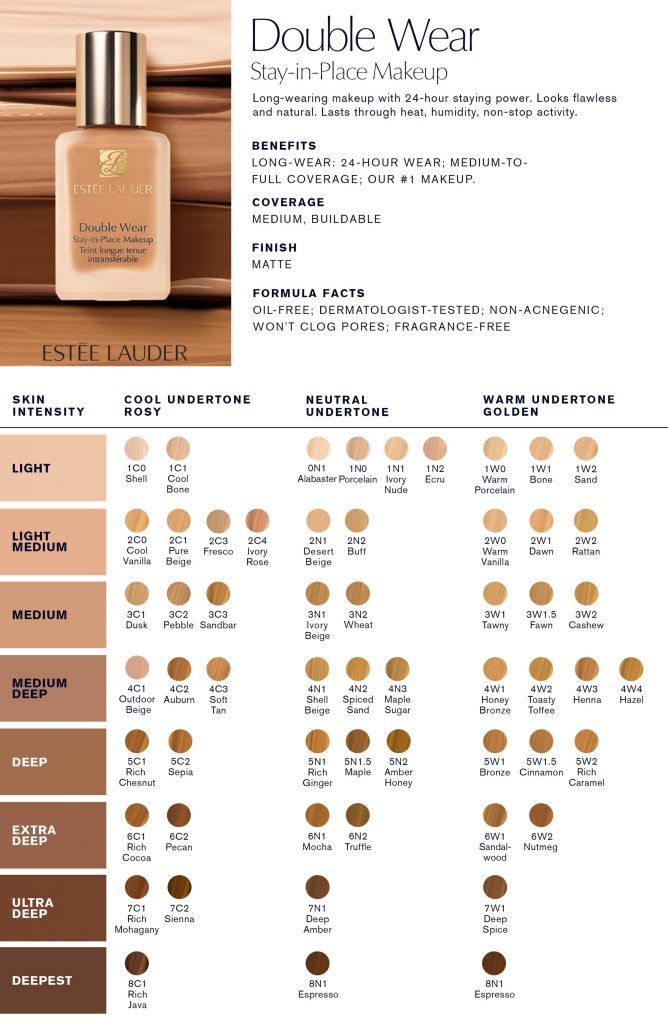 Estee Lauder Double Wear Foundations-30ML