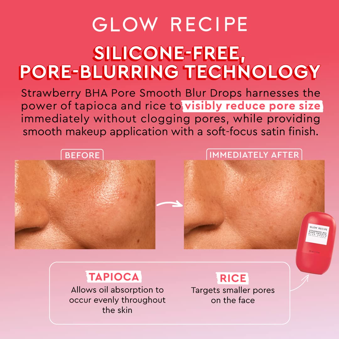 Glow Recipe Strawberry Pore Smooth Blur Drops