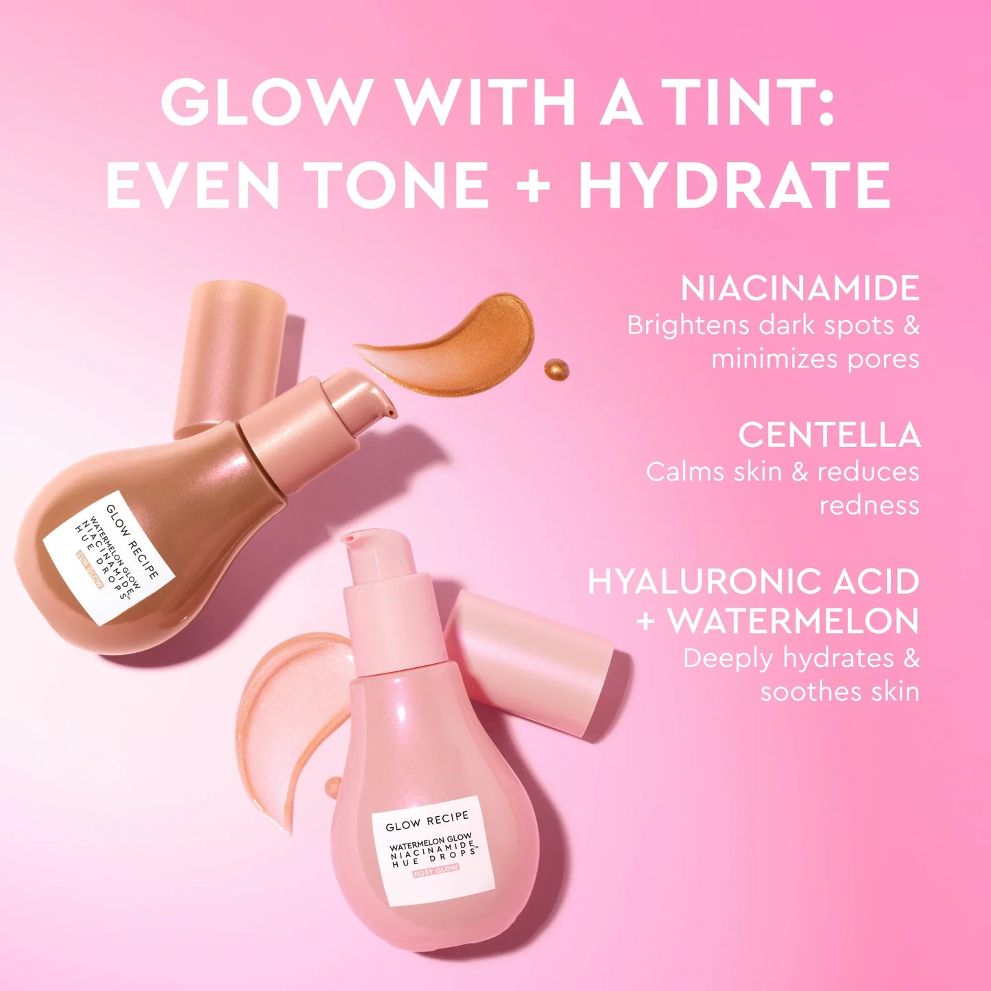 Glow Recipe Watermelon Glow Niacinamide Hue Drops-40 ml