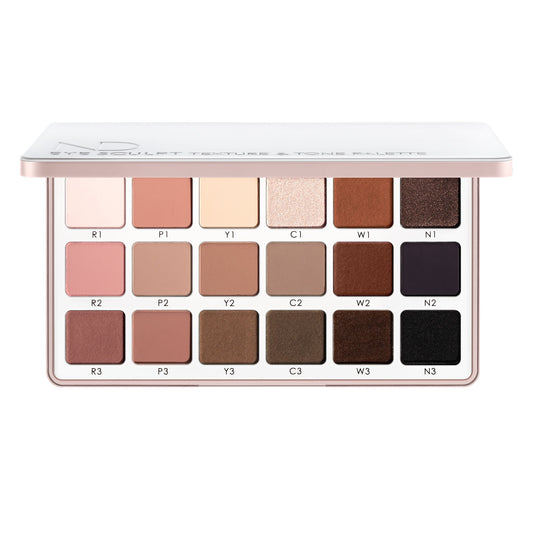 Natasha Denona EYE SCULPT TEXTURE AND TONE EYESHADOW PALETTE (SOFT)
