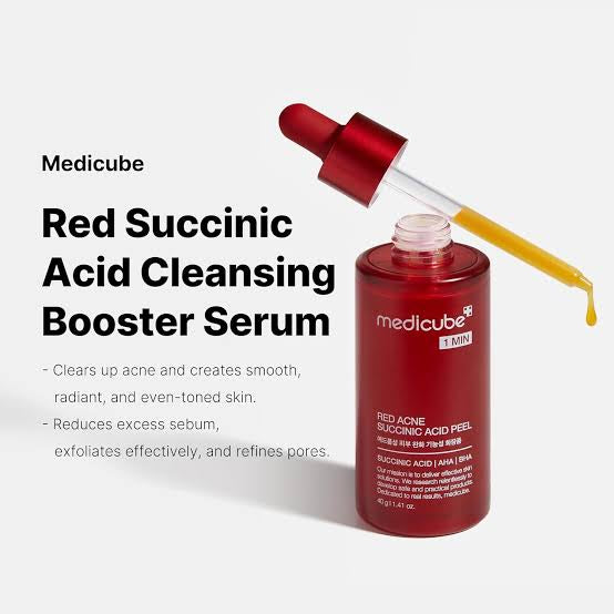 MEDICUBE
Medicube: Red Acne Succinic Acid Peel 40g