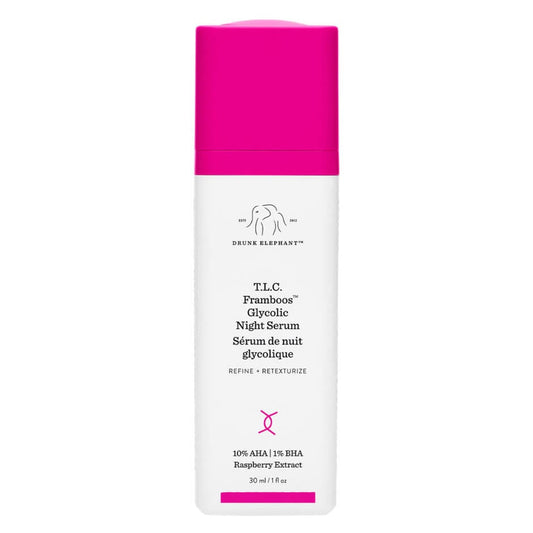 Drunk Elephant T.L.C. Framboos Glycolic Serum - Exfoliating AHA Serum - Clean Clinical Skincare