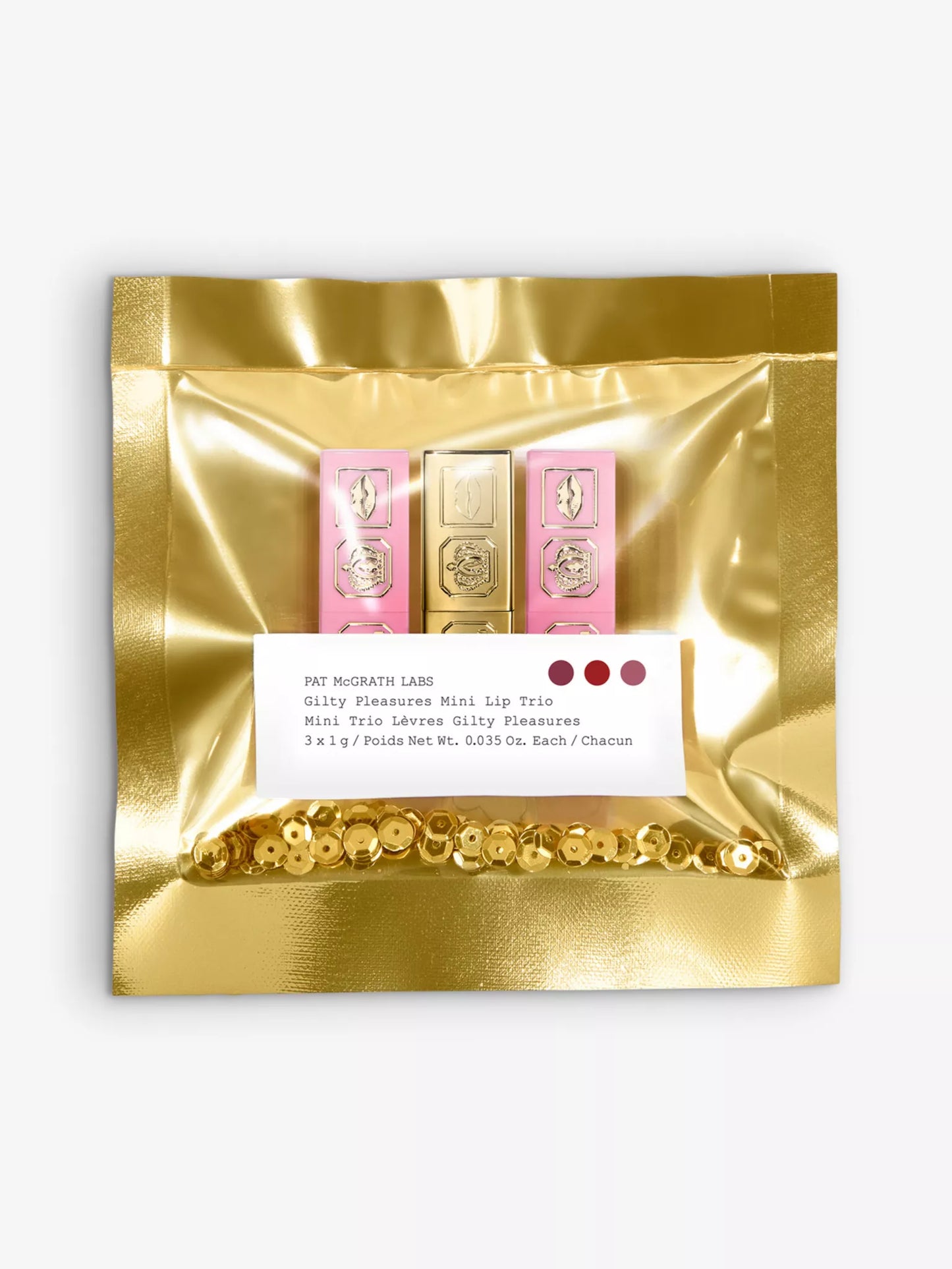 PAT MCGRATH LABS
Guilty Pleasures mini lip trio