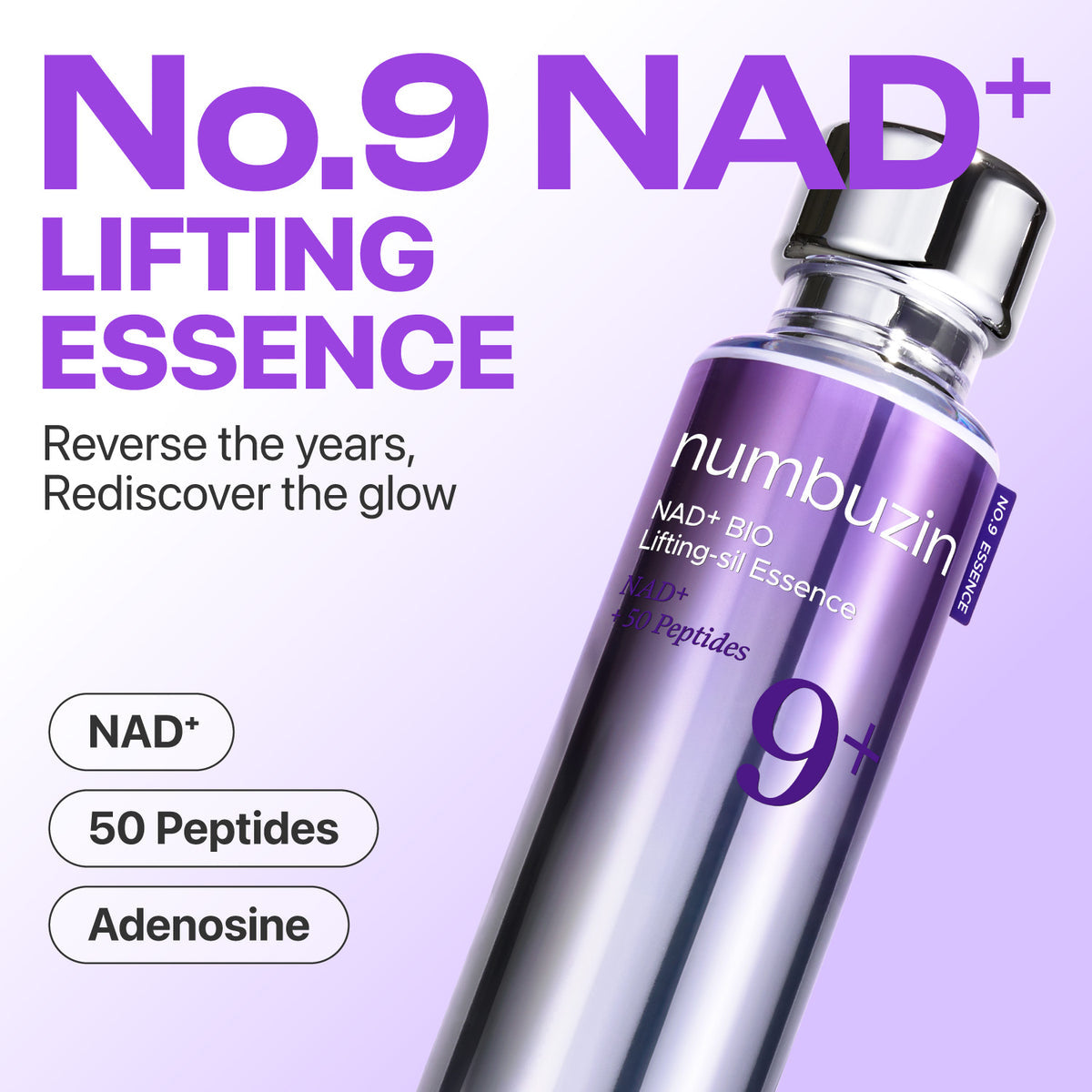 Numbuzin No.9 NAD+ BIO Lifting-sil Essence 50mL