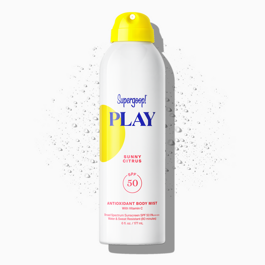 SUPERGOOP PLAY ANTIOXIDANT BODY MIST SPF 50 WITH VITAMIN C