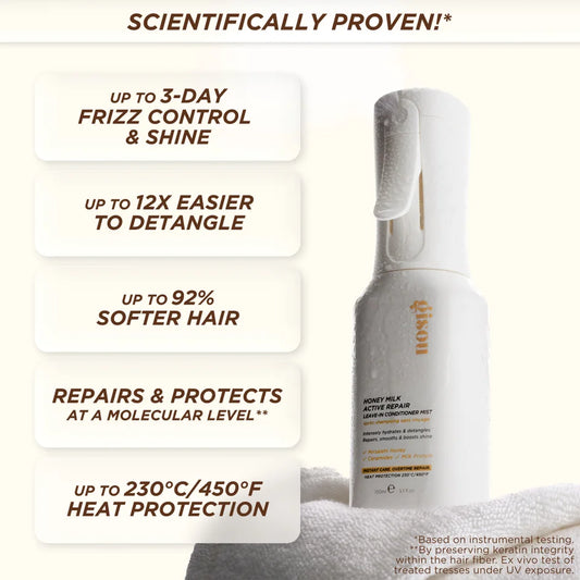 Gisou Honey Milk Active Repair Leave-In Conditioner Mist 150ml