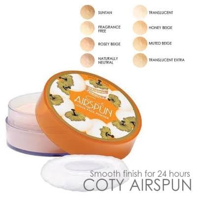 Coty Airspun Loose Face Powder Translucent 65 Grm