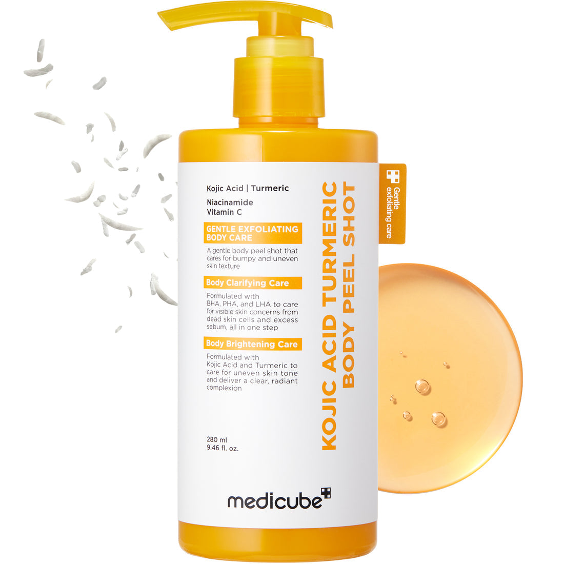 MEDICUBE Kojic Acid Turmeric Body Peel Shot 280 ML