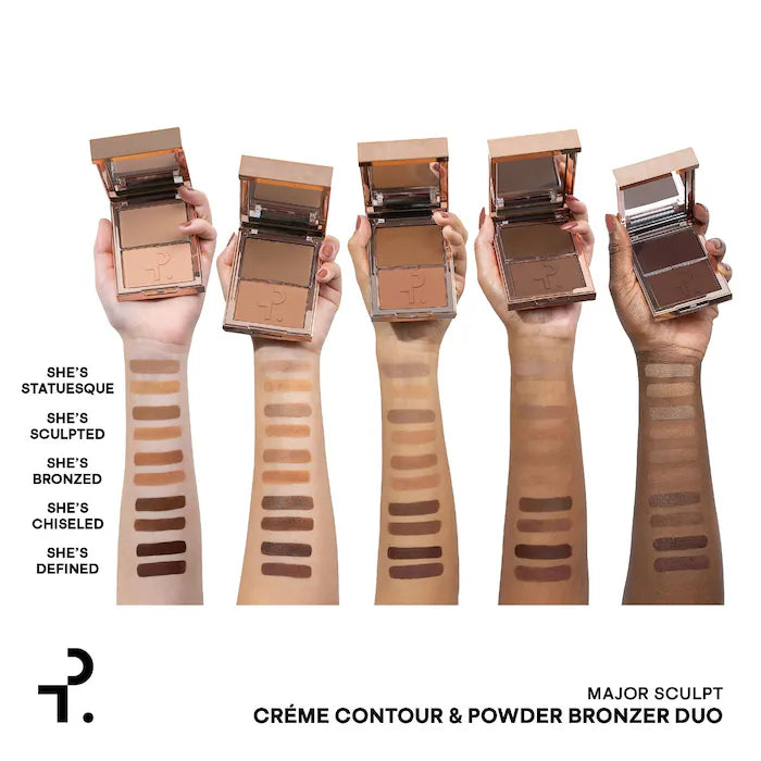 PATRICK TA 
Major Sculpt Crème Contour & Powder Bronzer Duo