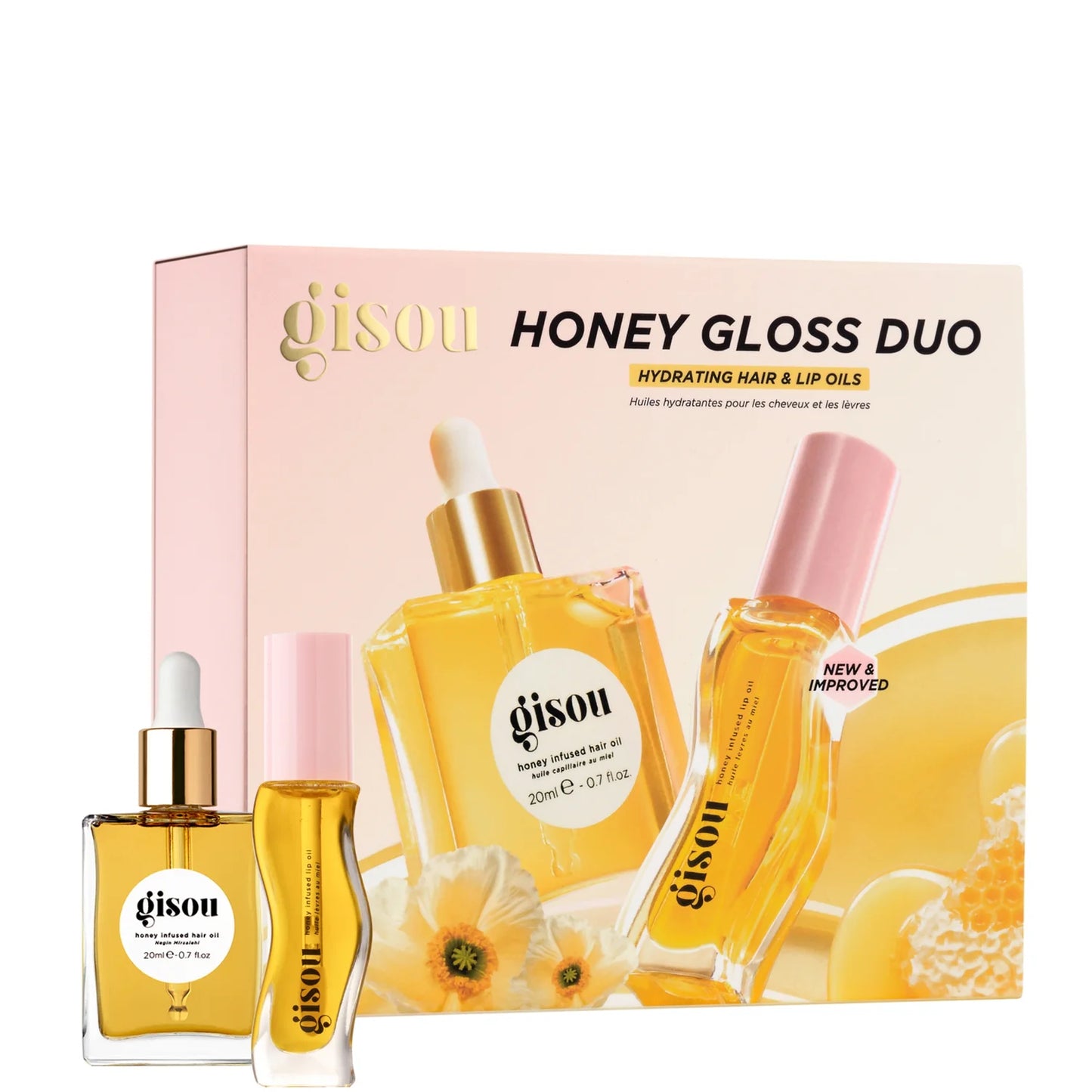 Gisou honey glass duo
