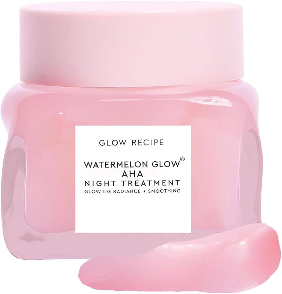 GLOW RECIPE WATERMELON GLOW AHA NIGHT TREAT MENT SLEEPING MASK