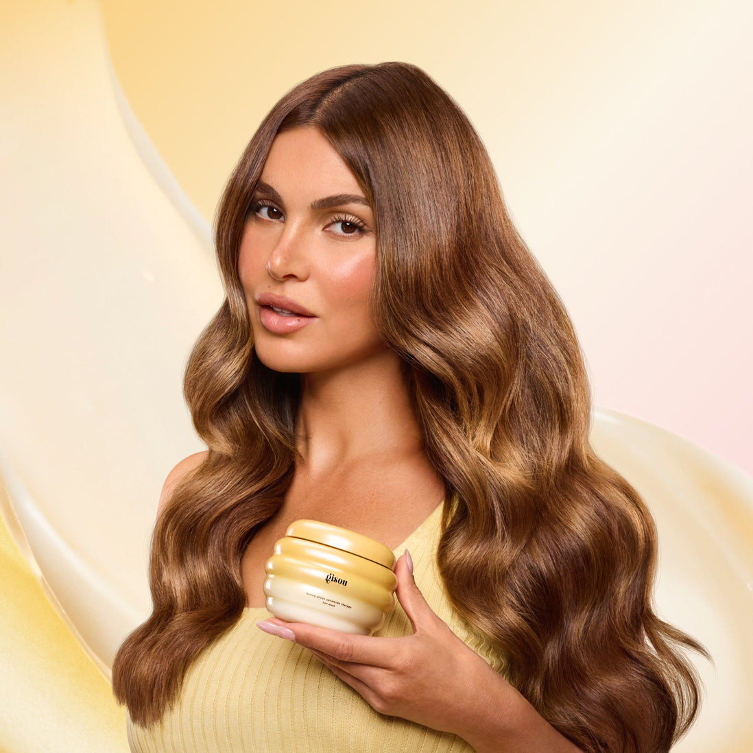 GISOU HONEY GLOSS CERAMIDE THERAPY HAIR MASK 230 ml