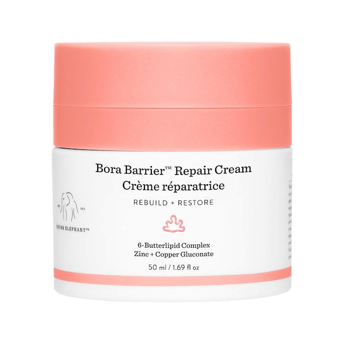 Drunk Elephant  Bora Barrier Rich Repair Refillable Cream with 6-Butterlipid Complex