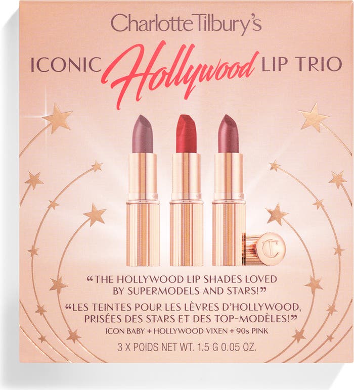 Charlotte Hollywood Mini Lip Trio