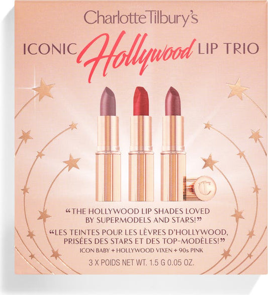 Charlotte Hollywood Mini Lip Trio