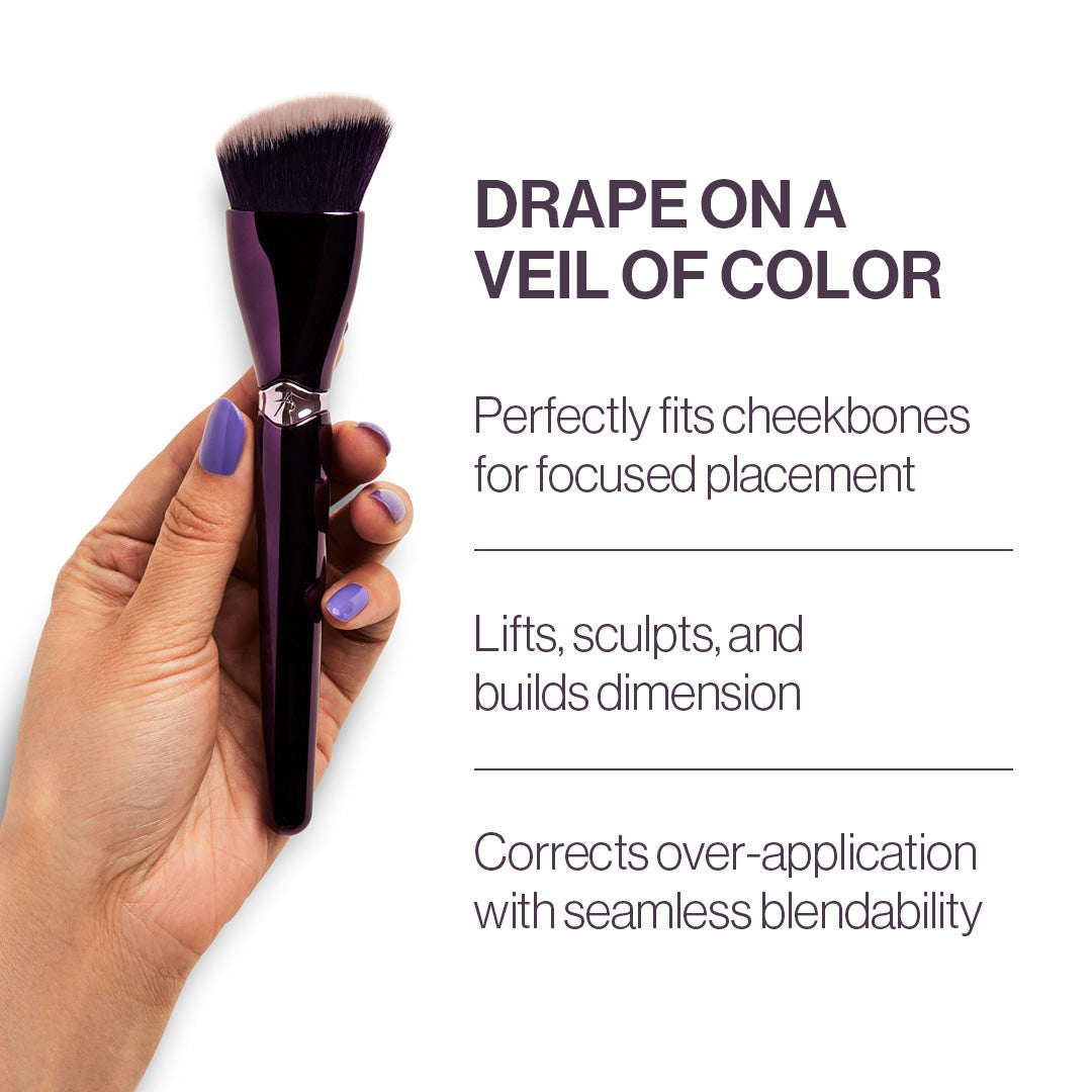 ANISHA BEAUTY Angled Cream Blush Brush