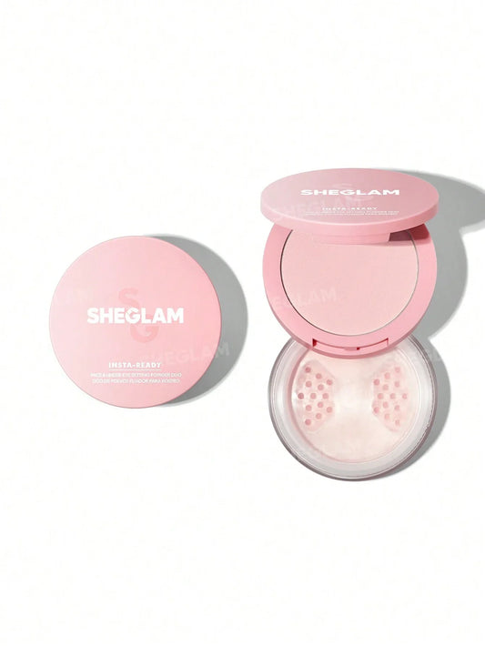 Insta-Ready Face & Under Eye Setting Powder Duo-Bubblegum