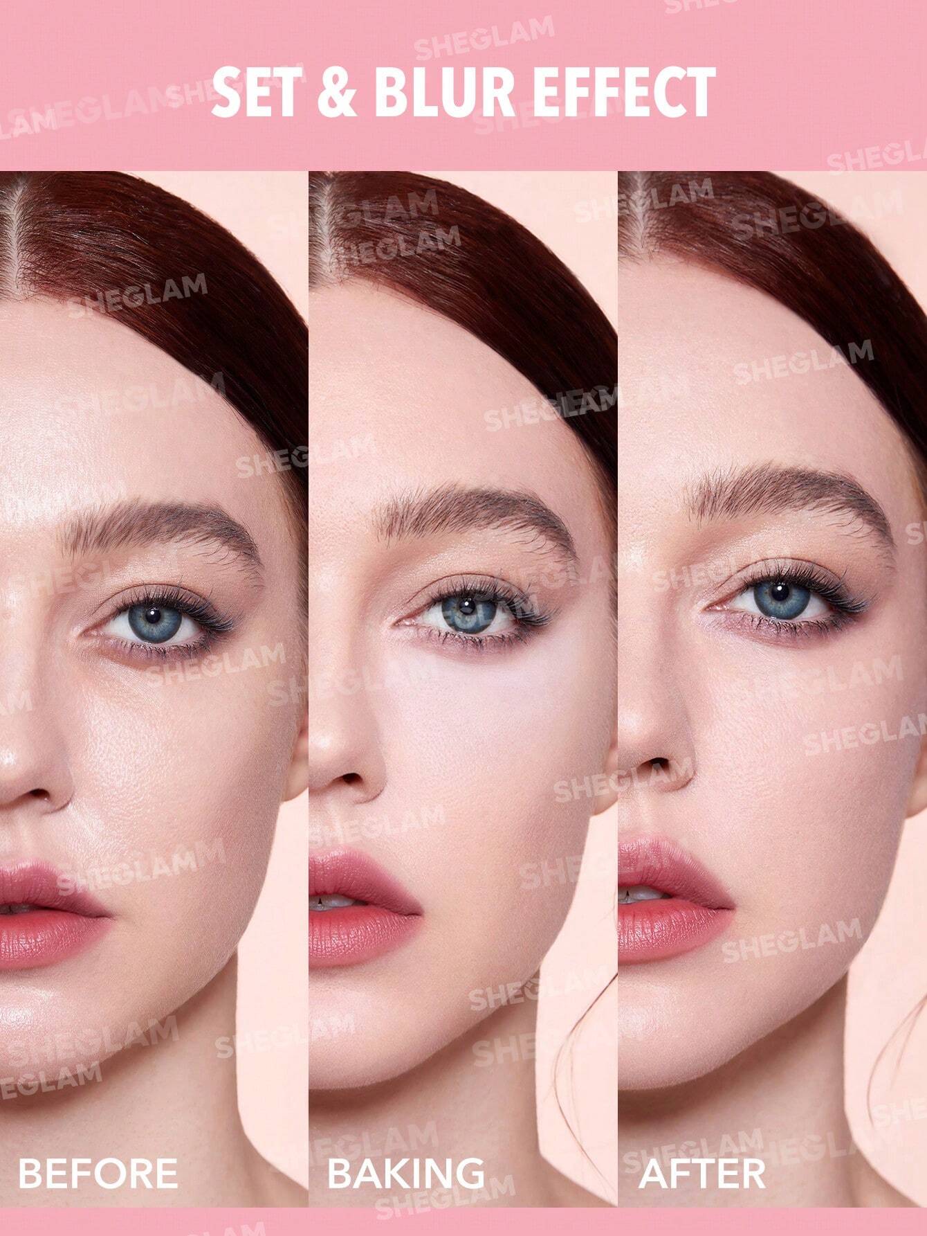 Insta-Ready Face & Under Eye Setting Powder Duo-Bubblegum