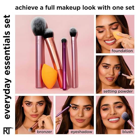 Real Technique Everyday Essentials Makeup Brush Set