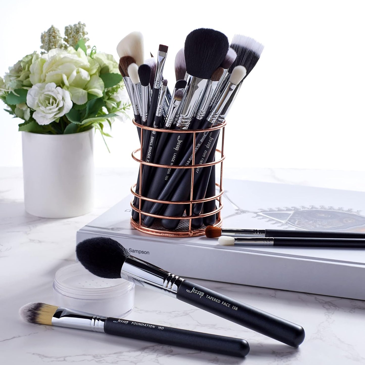 Jessup Makeup Brushes T-133 Set Professional 27 pcs