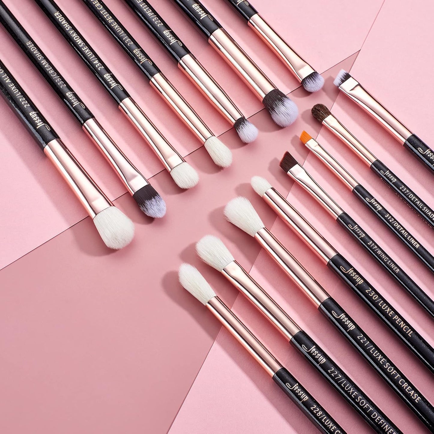 Jessup Makeup Brushes T-157 Set Professional 15 pcs