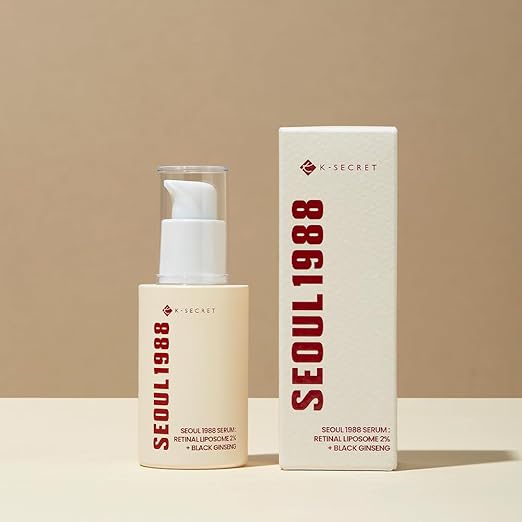KSECRET - SEOUL 1988 Serum : Retinal Liposome 2% + Black Ginseng 30ML