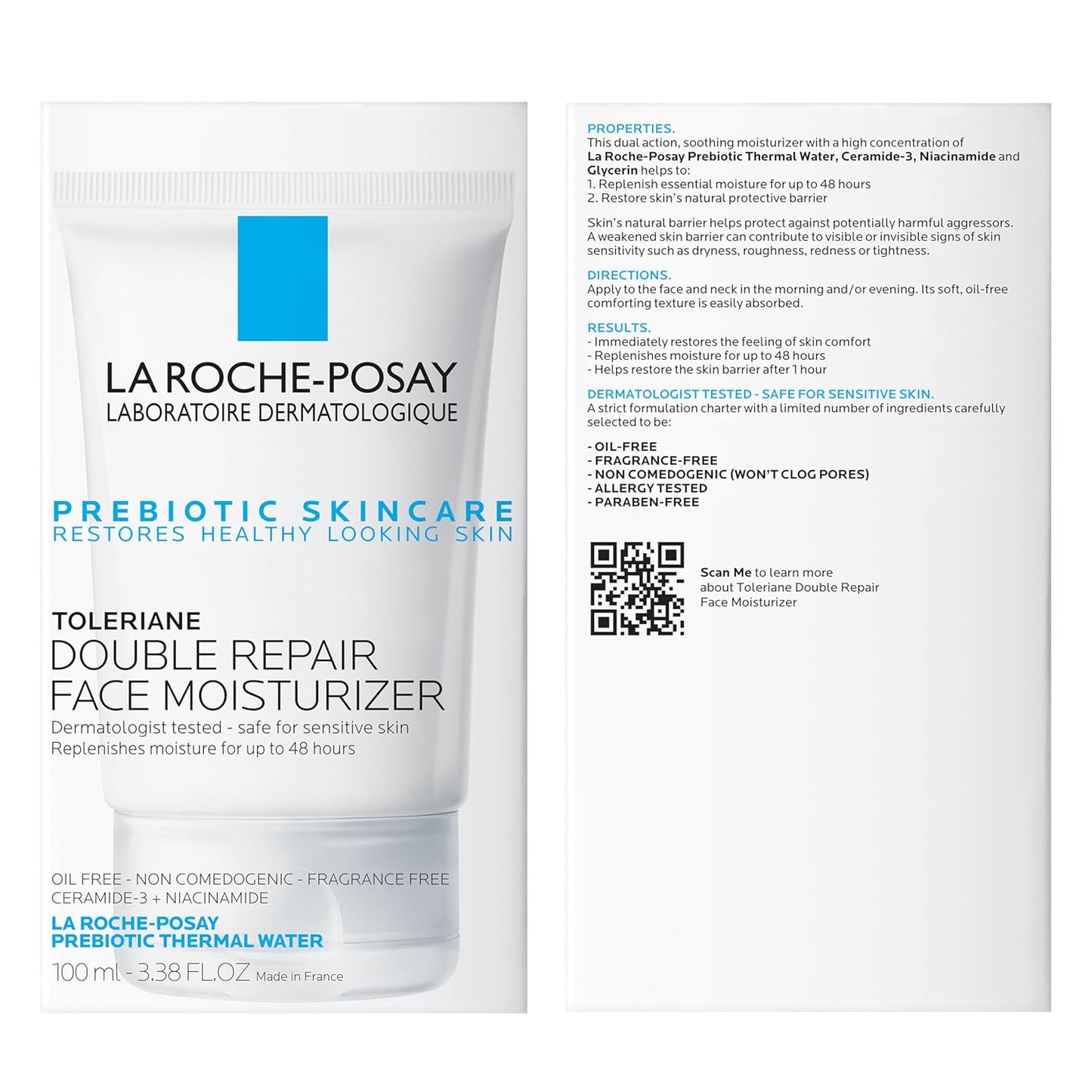 La roche Posay Tolerine Double Repair 2.5 OZ