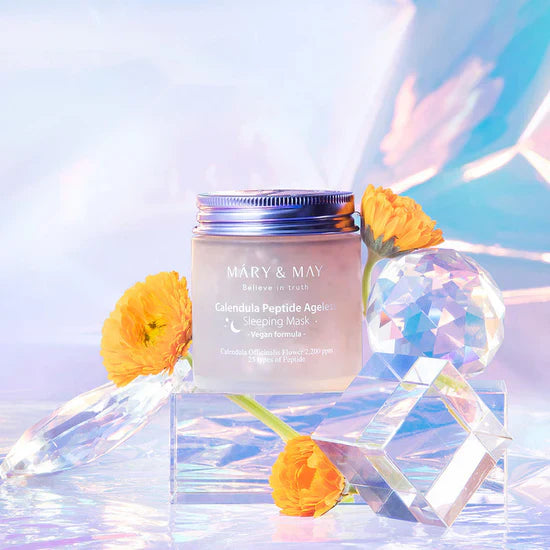 [Mary&May] Calendula Peptide Ageless Sleeping Mask 110g